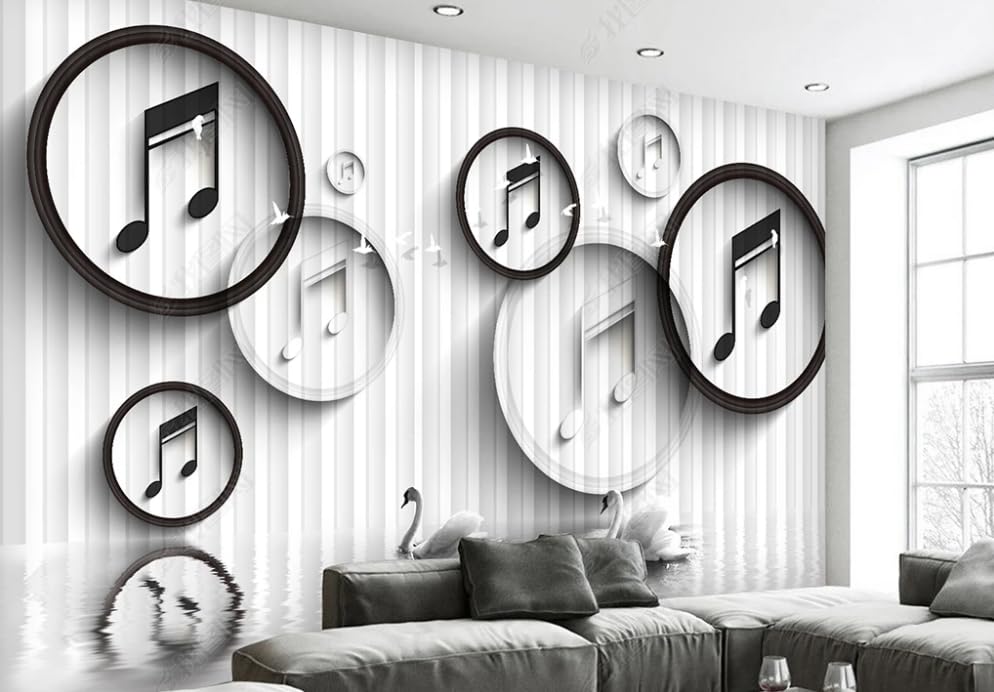 Poster géant mural de luxe en papier peint intissé graphique