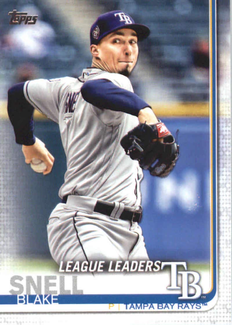 Amazon.com: 2019 Topps #268 Blake Snell Tampa Bay Rays Series 1 MLB Baseball  Trading Card : Collectibles & Fine Art