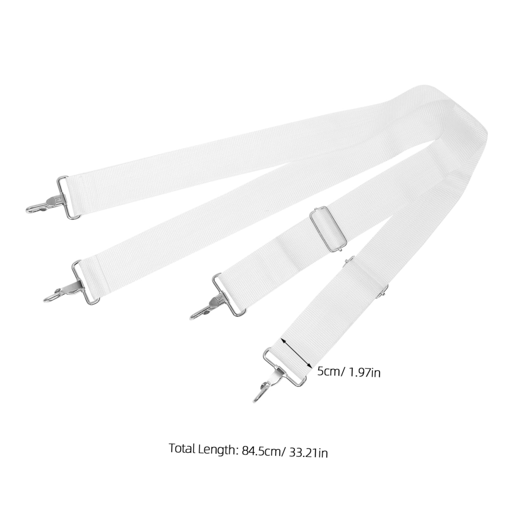Snaredrum-gurte Marschieren Bass Trommel Schulter Bass Trommel Schulter Strap Sling Trommelgurt Trommel Sling Strap Gürtel Marsch-snare-drum-gurt Nylon Schlinge Weiß Große Trommel