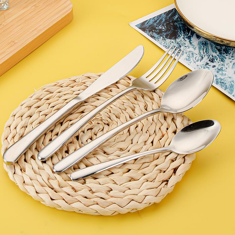 Set cuchillos y cubiertos 24 piezas acero inox miniatura 4