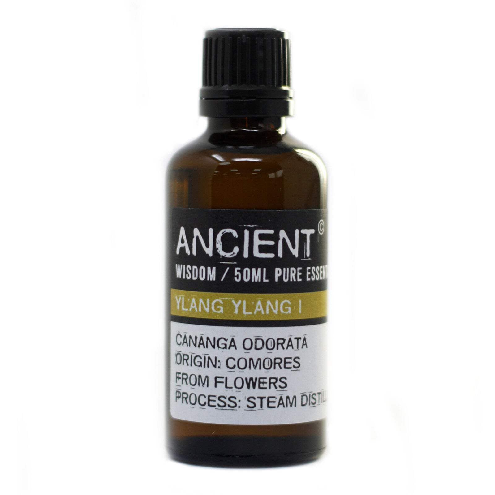 Ylang Ylang Essential Oil 50ml - Cananga Odorata - Steam Distillation - KDMD
