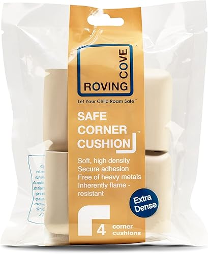 Miniatura 7 de Protección de esquinas Roving Cove Safe Corner Cushion pretapizada a prueba de niños de calidad superior seguridad para niños en el hogar para