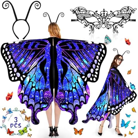 Déguisement Papillon Adultes ZLPBAO Cover