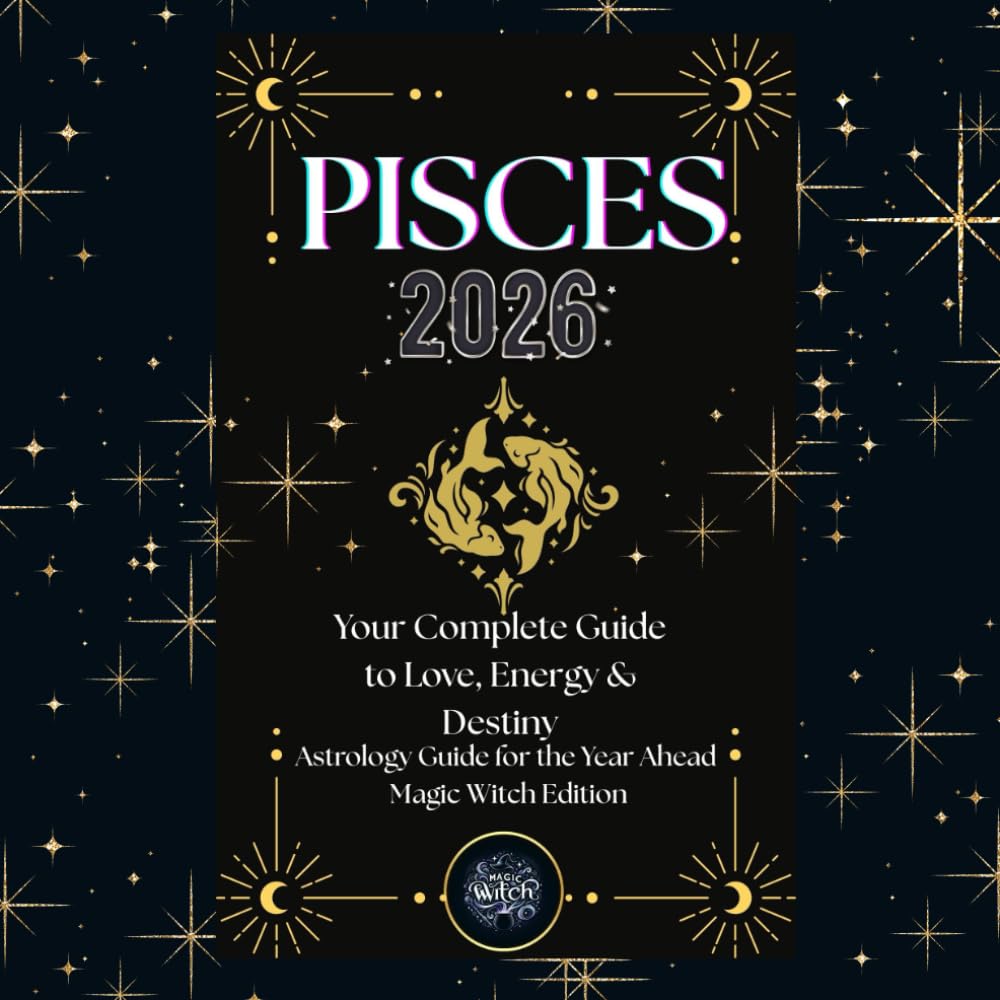 PISCES 2026 – Magic Witch Astrology Guide: Monthly Predictions, Daily Guidance, Rituals & Mantras (Magic Witch Astrology Guide 2026 : Monthly Horoscope, Daily Predictions, Rituals & Mantras)