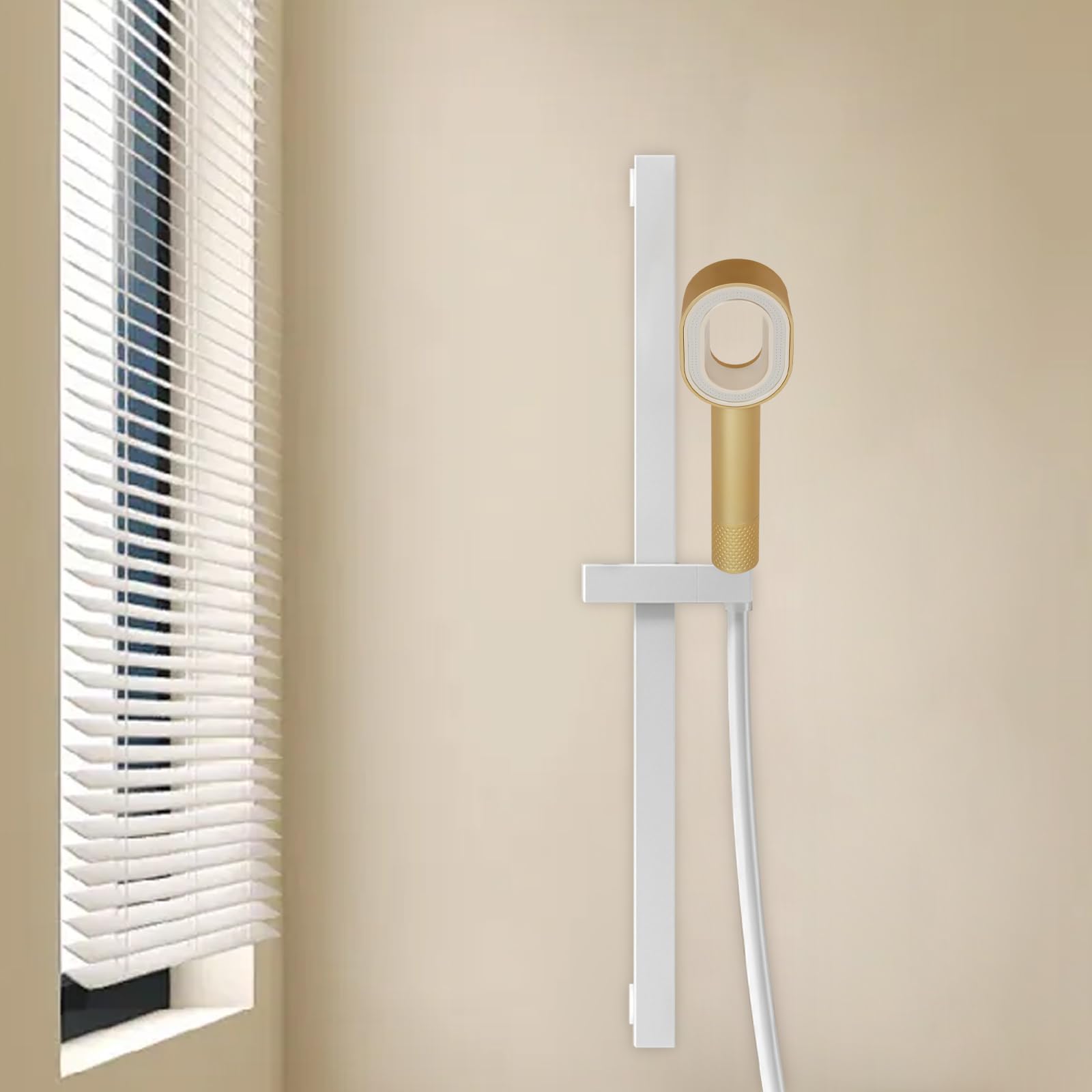 Pommeau de douche 3 en 1 avec tête de brosse, éponge et filtre