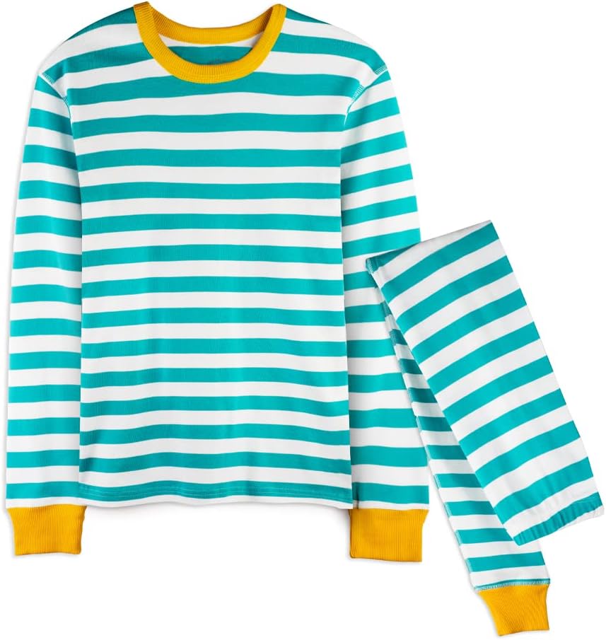 Mightly Boys and Girls' Pajamas | 100% Organic Cotton Soft, Elastic and Comfortable Footless Pajama Set for Toddlers & Kids - Image 7