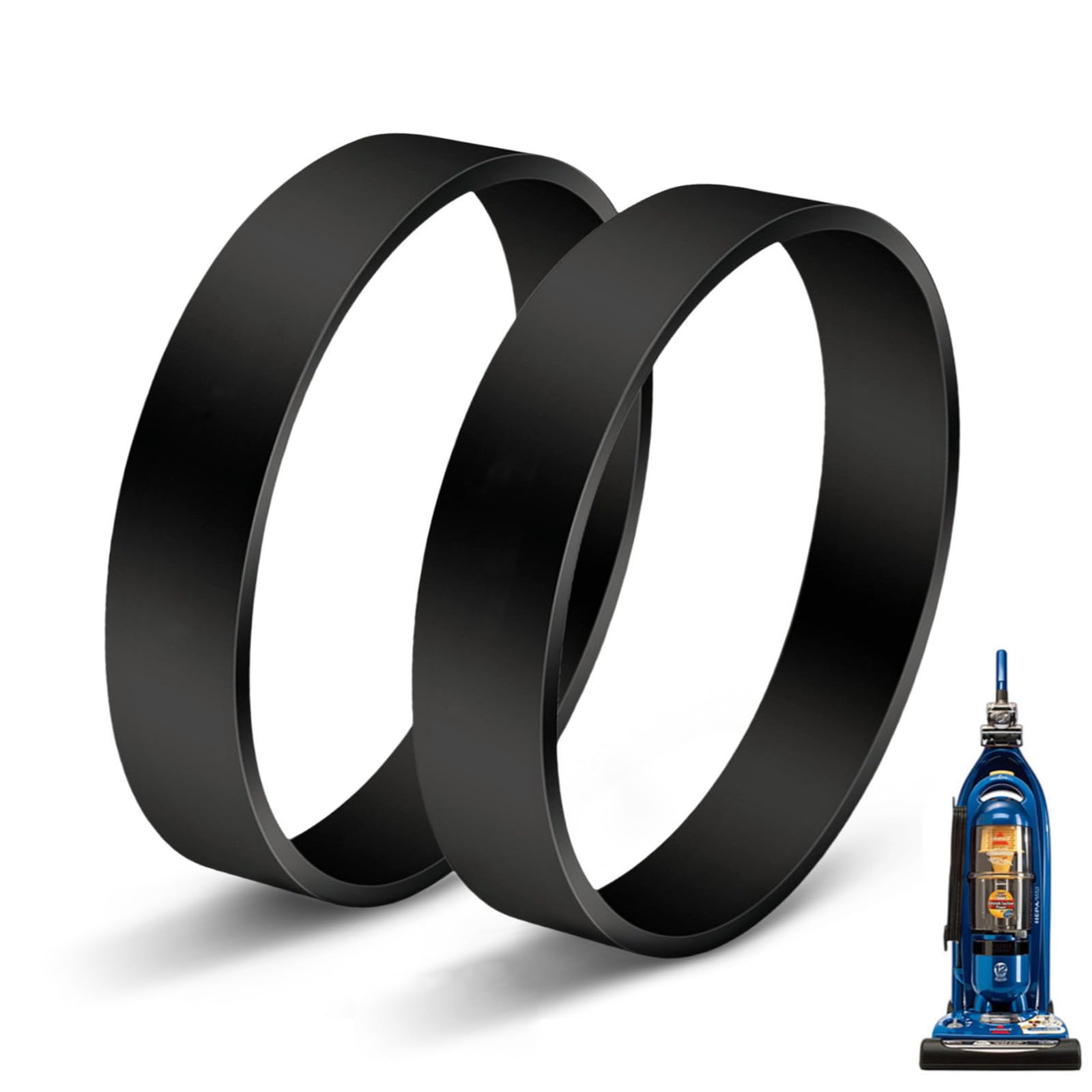 Replacement Belts 3200 for Bissell Lift-Off Multi Cyclonic Pet Vacuum, Fit Model 89Q9, 18Z6, 3760, 42209, 6850 Series (Pack of 2)