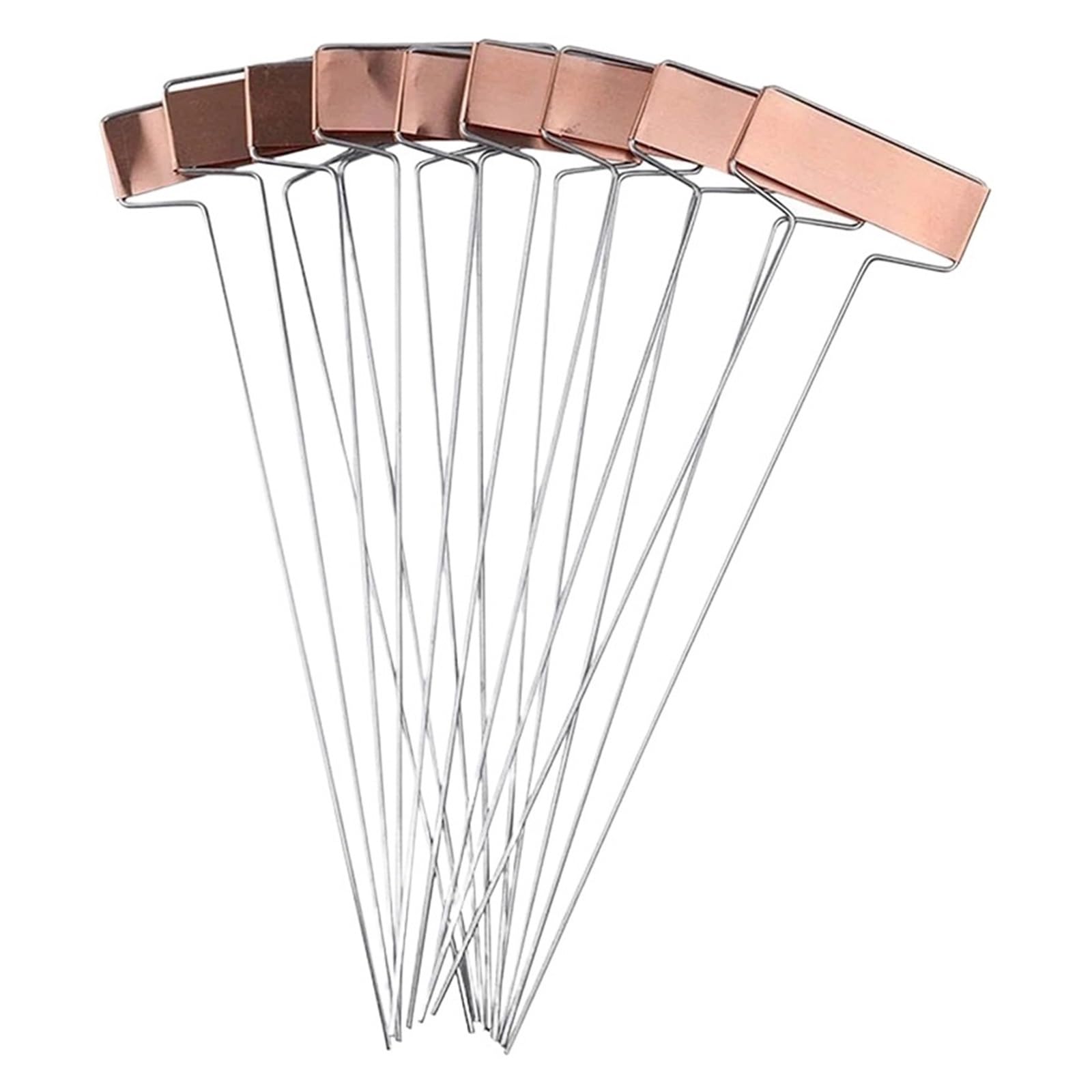 Etichette Per Piante 10/25/50 Pezzi Etichette For Piante In Metallo Con Piastra Di Rame(10inch,25pcs)