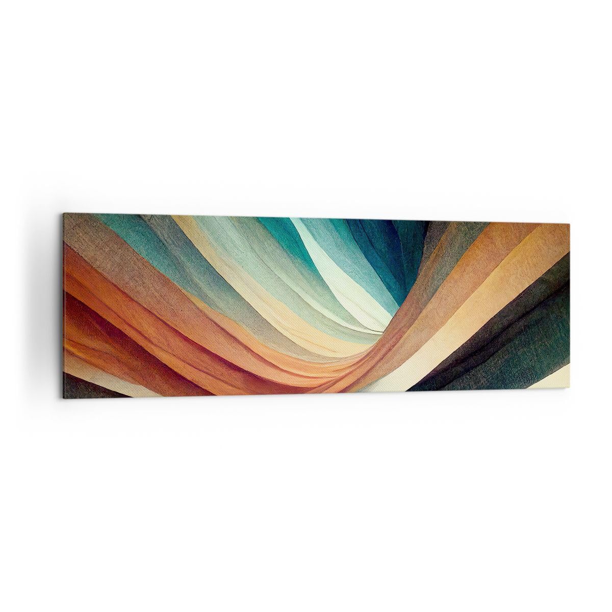 Lienzos decorativos 160x50cm Cuadro Sobre Lienzo Moderno Pedazo Abstracción Líneas Grande XXL Dormitorio Cocina Cuadros Pared Imágenes Cuadros Decoracion Salon Wall Art Prints Decor AB160x50-5579
