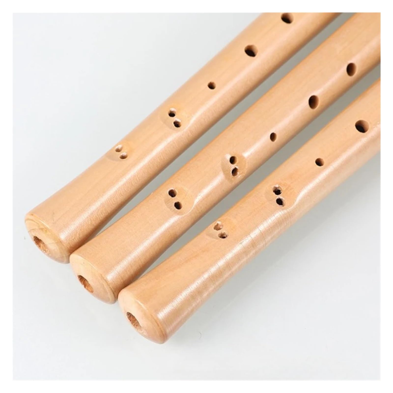 Sopranblockflote Holzblockflöte, 8 Löcher, Blockflöte, Showblockflöten, geblasene Holzbläser