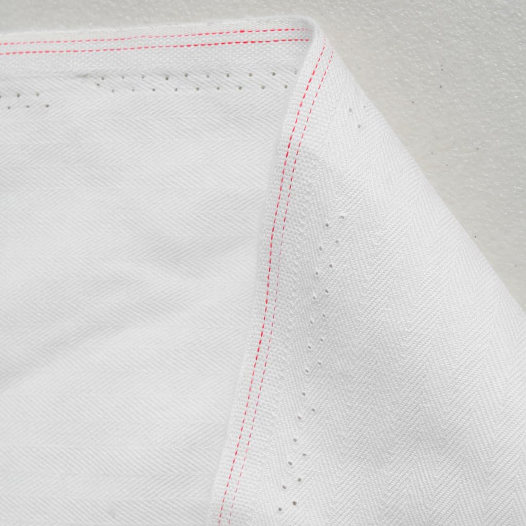Coutil Fabric Corset | Pure Cotton Corset Making Fabric Twill Herringbone Weave, Stronger Than Corset Mesh | by The Yard (White, 1 Yard (36" x 58")) — view 6