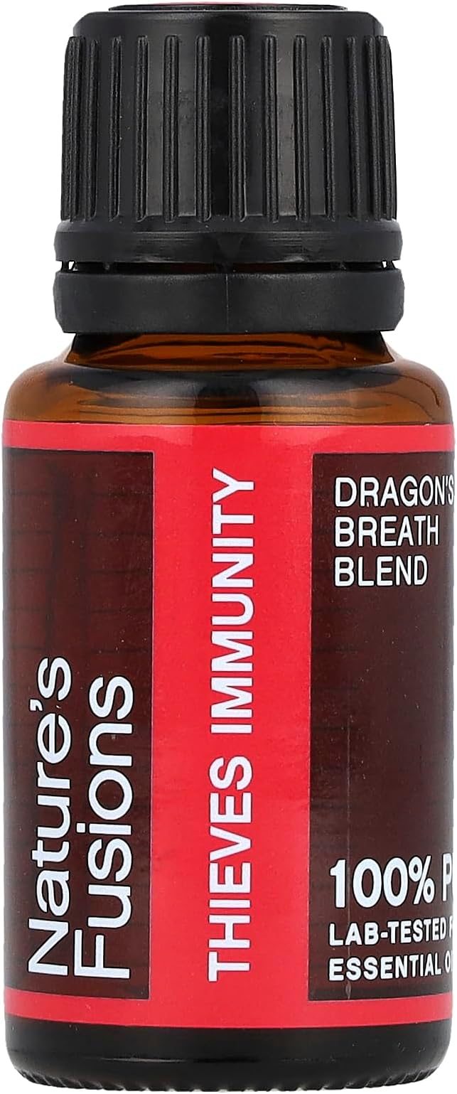 Dragon's Breath 100% Pure and Natural Essential Oil Blend for Purifying, .5 Fl Oz (Pack of 1) (15 mL)