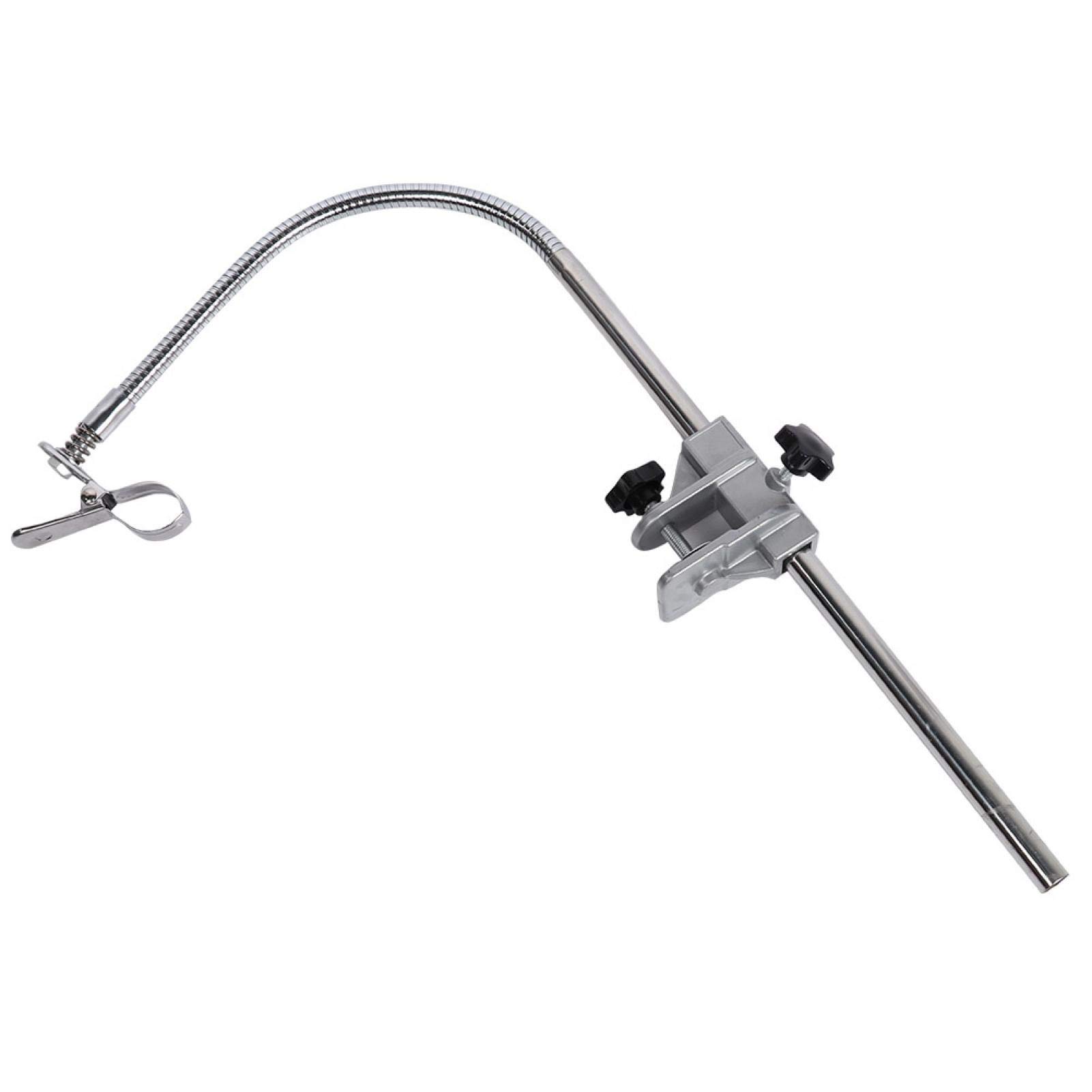Haartrockner-Ständerhalter, Hundetierpflegetisch, 360 ° Verstellbarer Flexibler Schlauchhalter für den dritten Arm, Hundezubehör Badzubehör
