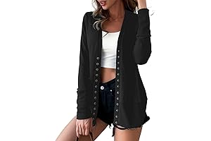 Women's Long Sleeve Button-Down V-Neck Cozy Knit Zenana Cardigan