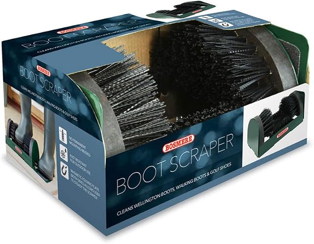Bosmere N472 Boot Scraper, Black
