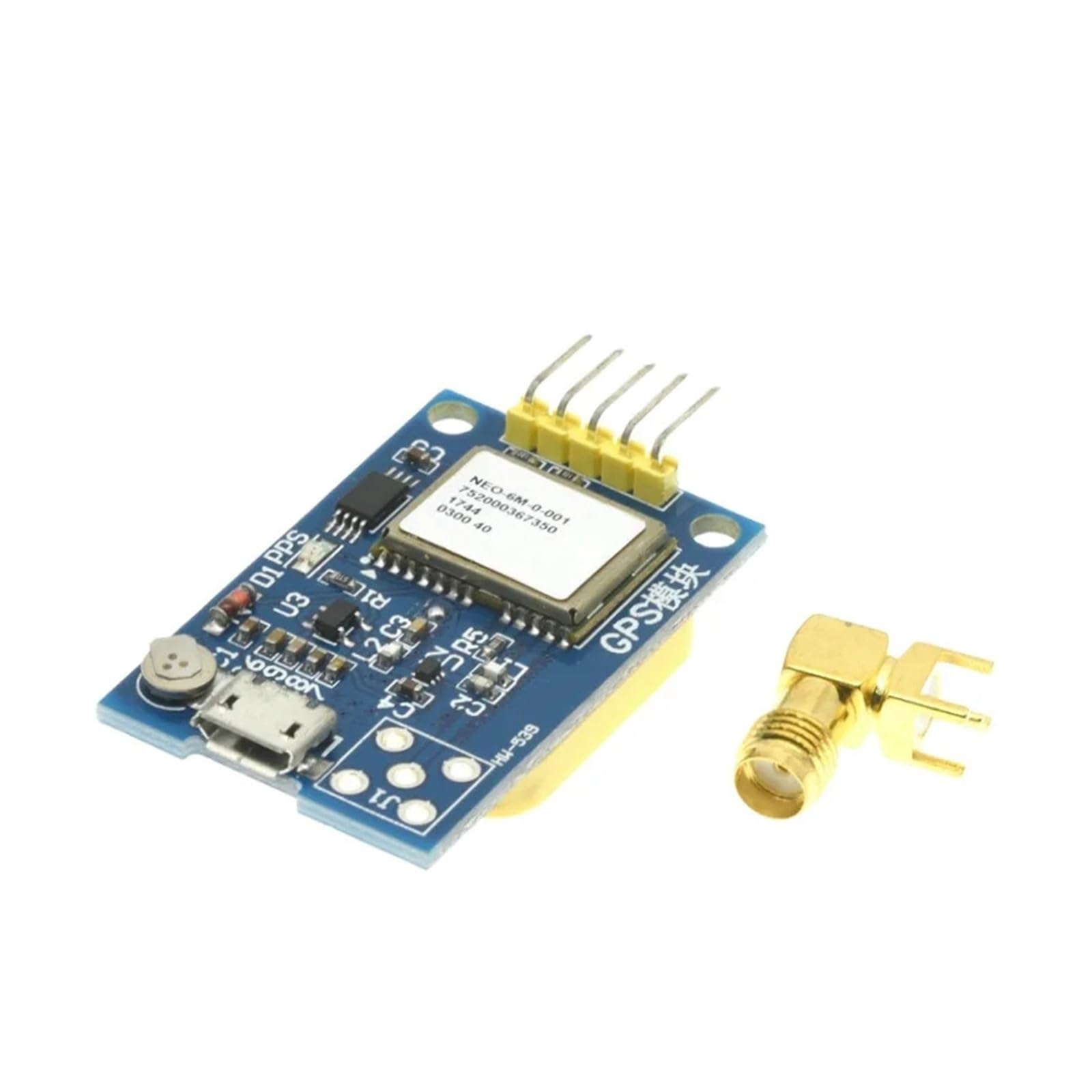ChuFort Navigationsmodul NEO-6M/7M/8M/9M Board mit Keramikantenne IPEX-Schnittstelle