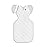 Love to Dream Swaddle Up Transition Swaddle, Patented Zip-Off Wings, Gently Help Baby Transition from Being Swaddled to Arms Free When Showing Signs of Rolling, 1.0 TOG, 13-19 lbs, White