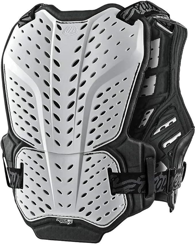 Protector de Pecho Troy Lee Designs Youth Rockfight Blanco miniatura 4
