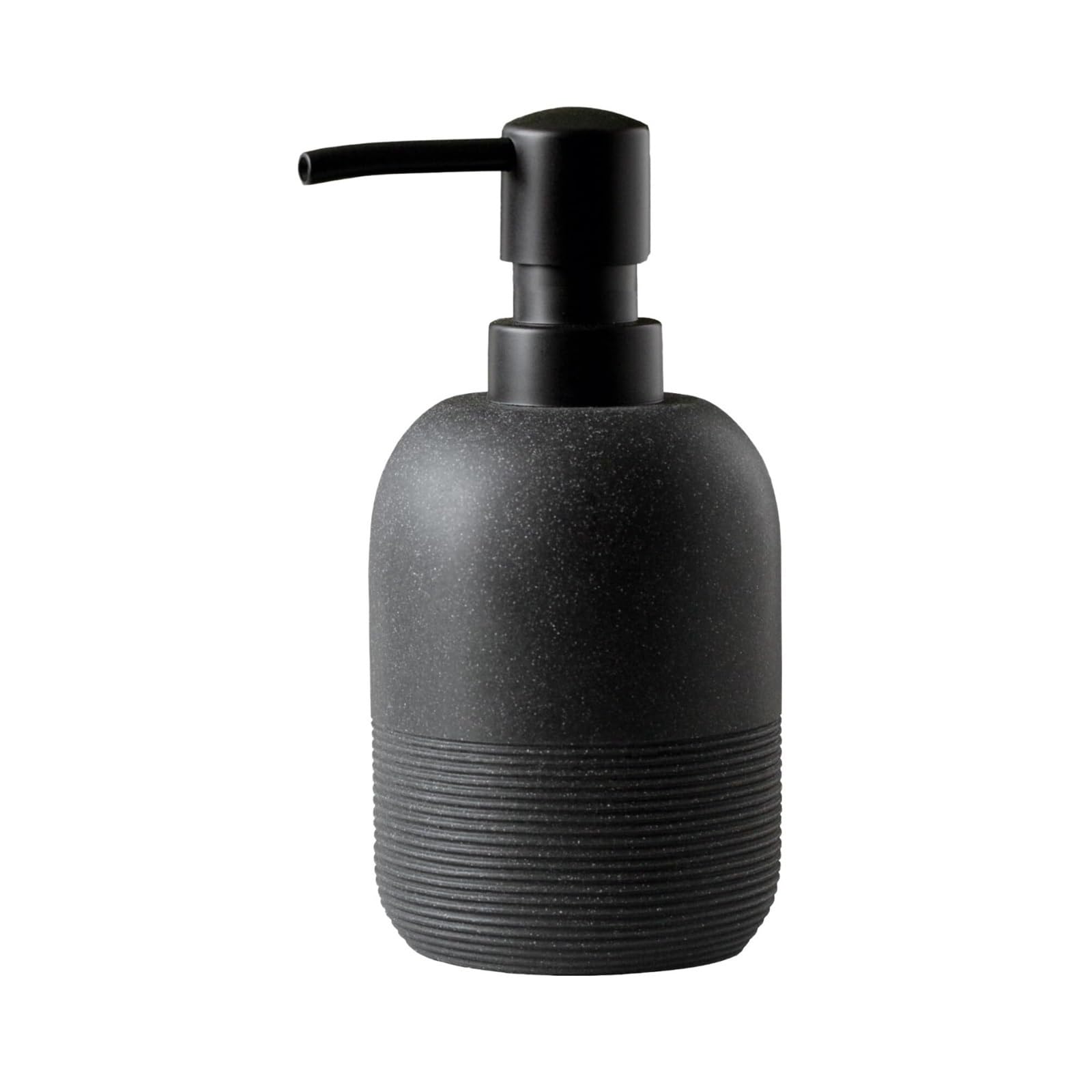 Empty Barthroom and Dish Soap Dispenser Hand Lotion Countertop Decor for Counter(Black-1pc)