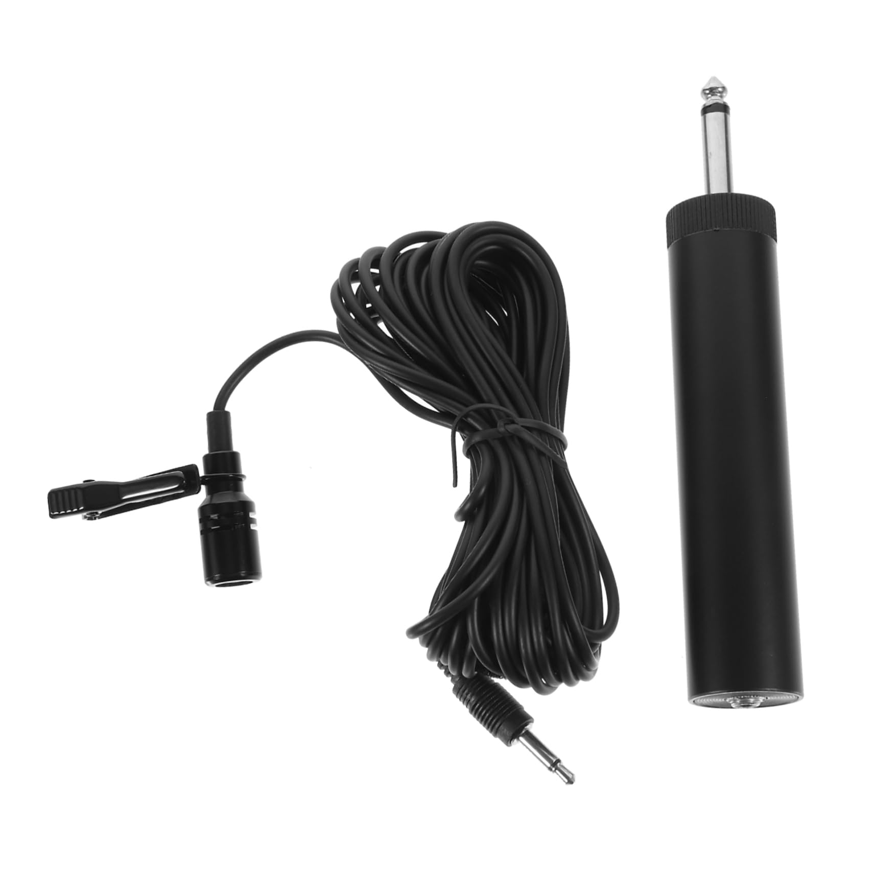 BESPORTBLE 1Set Practical Lavalier Microphone with Wire for Instrument Performance Flexible Clip Condenser Mic for Erhu Saxophone Vlogging and Recording Use