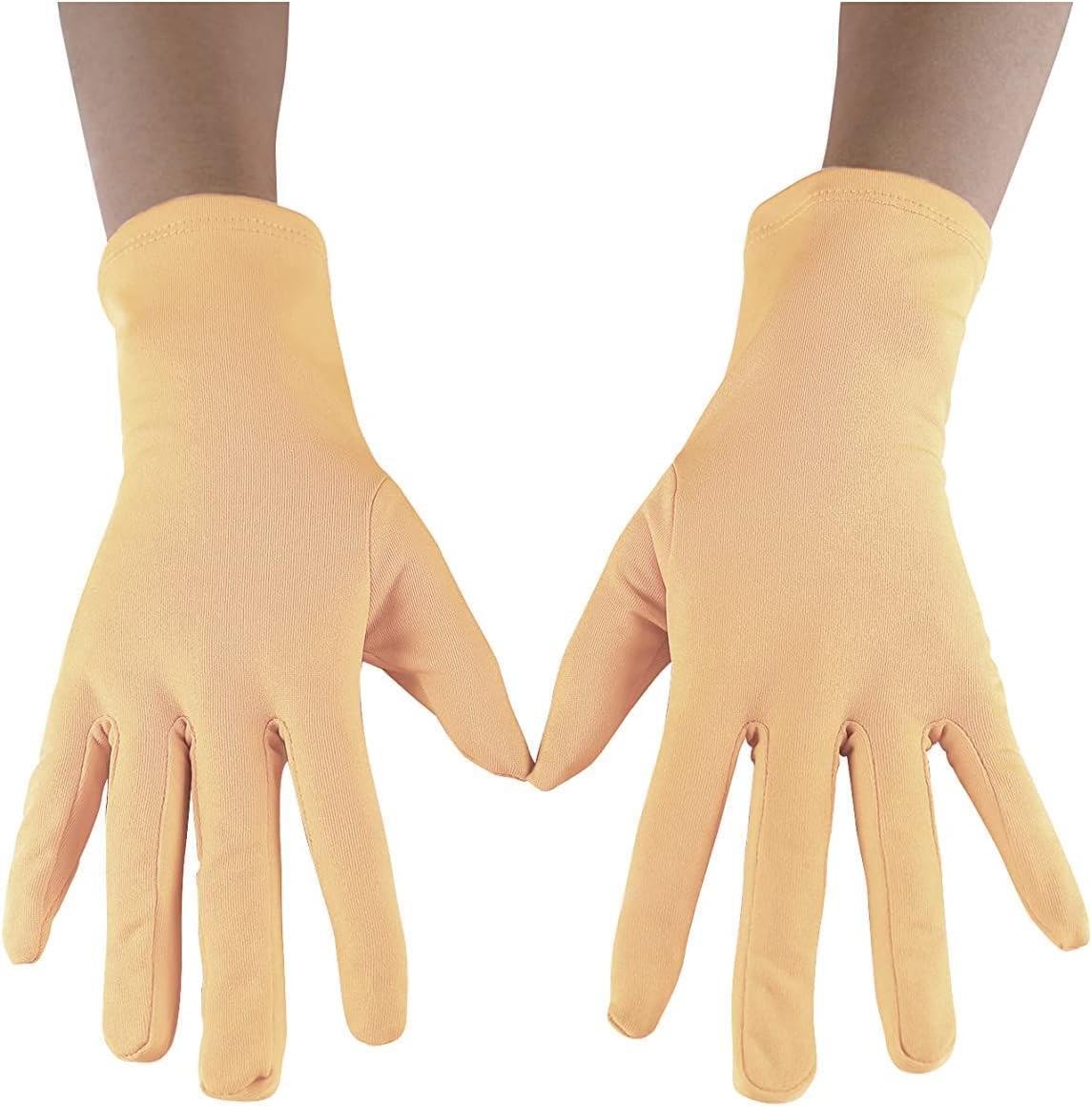 Short Skin Gloves – Soft Lightweight Women’s Gloves with Skin Tone Finish – Perfect for Driving, Quick Tasks & Discreet Wear-image-34
