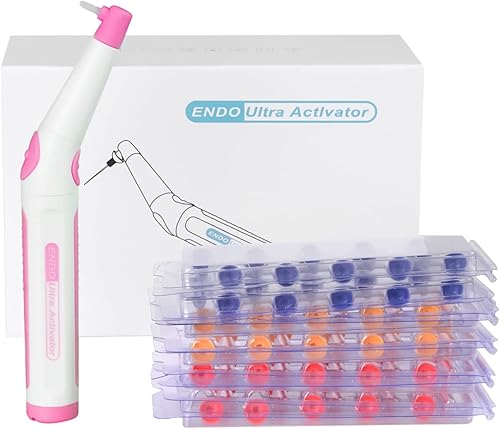 Endo Cleaning Ultra Activator - Irrigador sónico con 60 puntas (rosa)