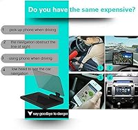 Vista 4 de MACHSWON 6 "Pantalla Universal Coche HUD Head Up Display Proyector Teléfono Navegación GPS Titular