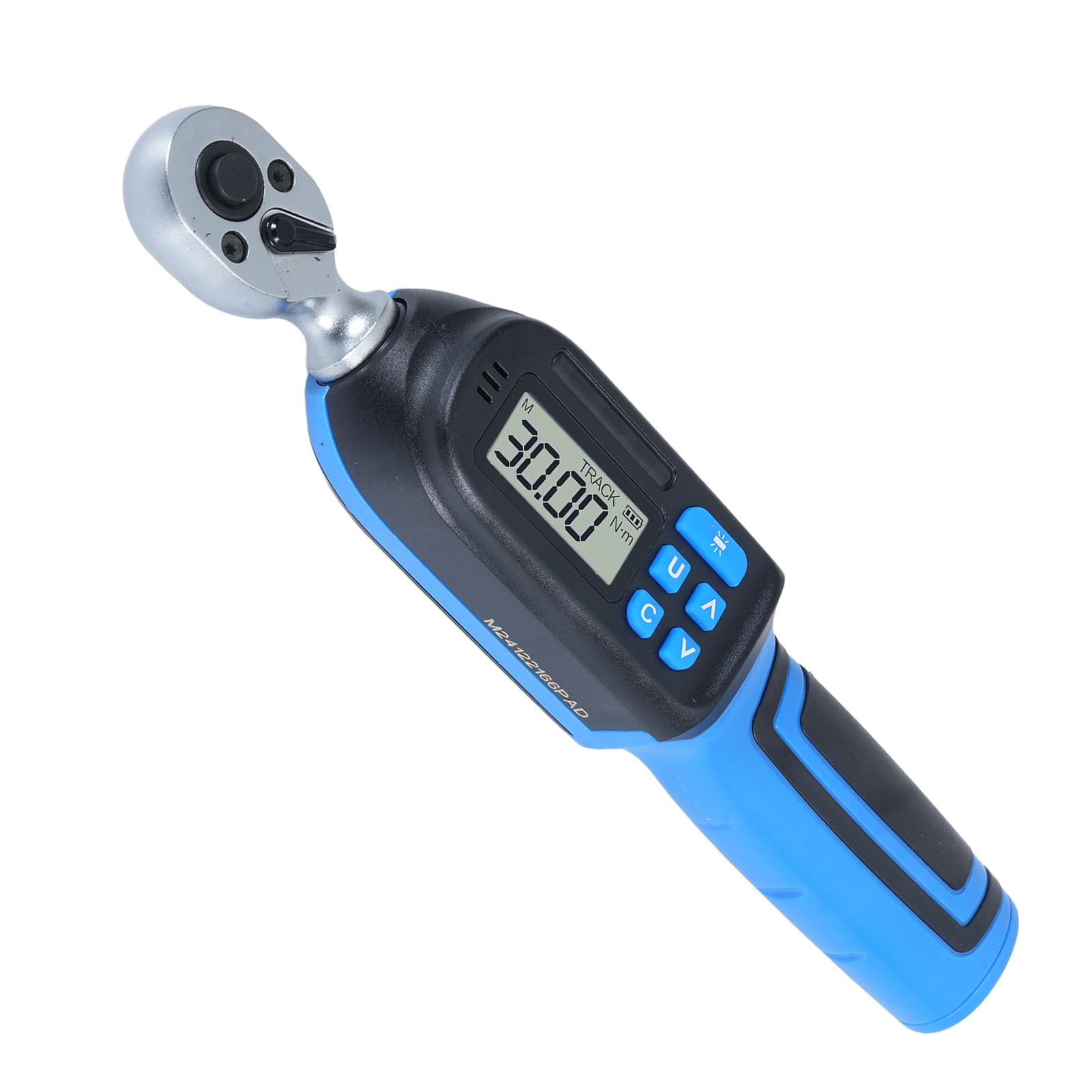 Chiave di Torsione Digitale da 1/4 Pollici Chiave di Torsione Elettronica da 1,5 a 30 N·m con Cicalino di Memorizzazione Dati LCD Modalità di Tracciamento di Picco LED per Riparazione Auto e