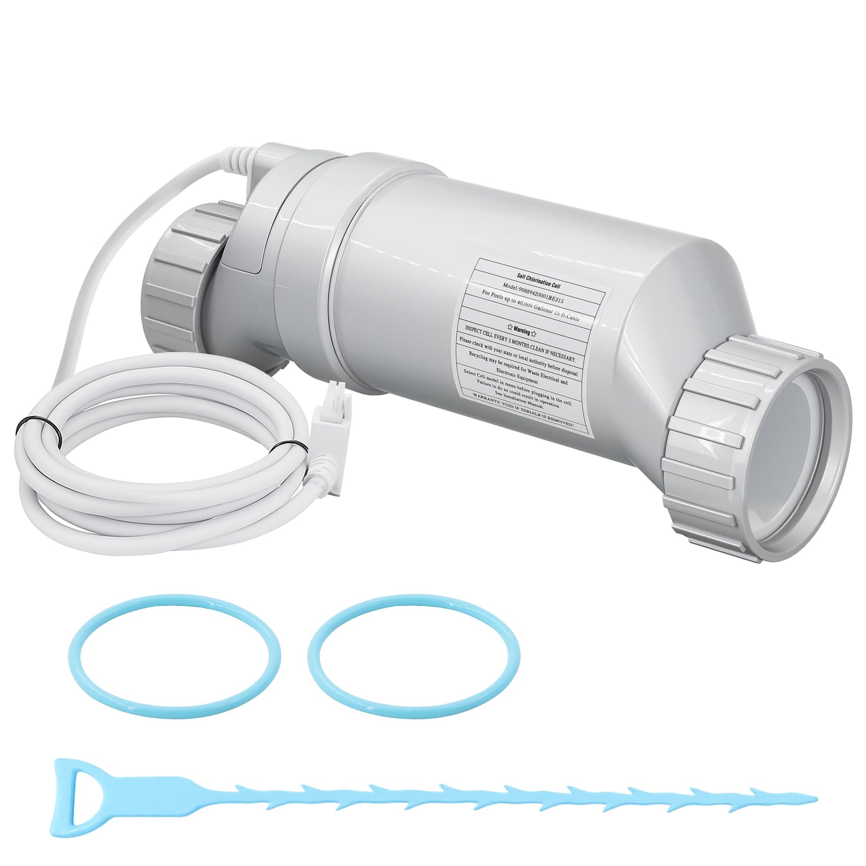 Salt Cell Replacement Fit for Hayward T-Cell-5 – 3+ Year Titanium Core