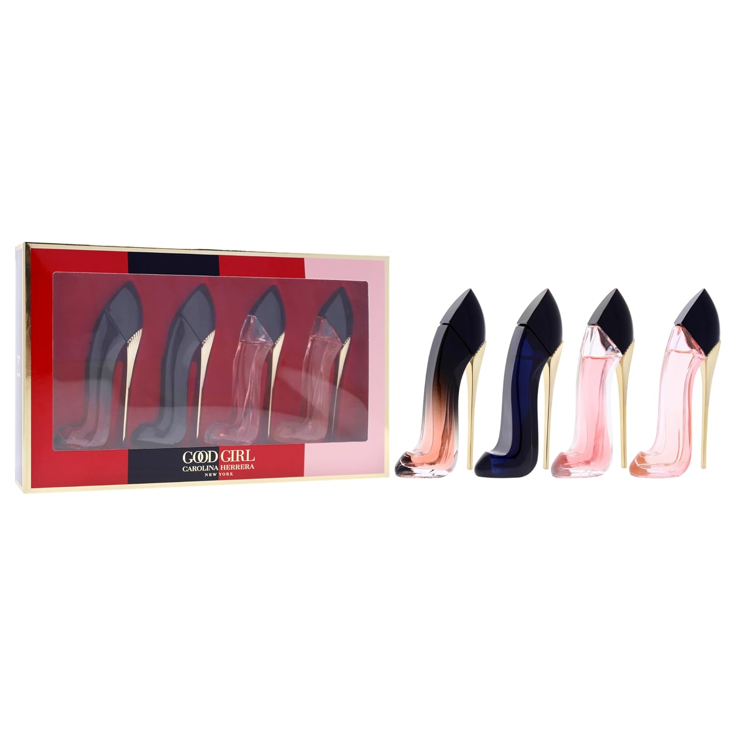 Carolina Herrera Good Girl Perfume for Women Mini Gift Set Splashes EDP 0.24 Ounce - Image 3