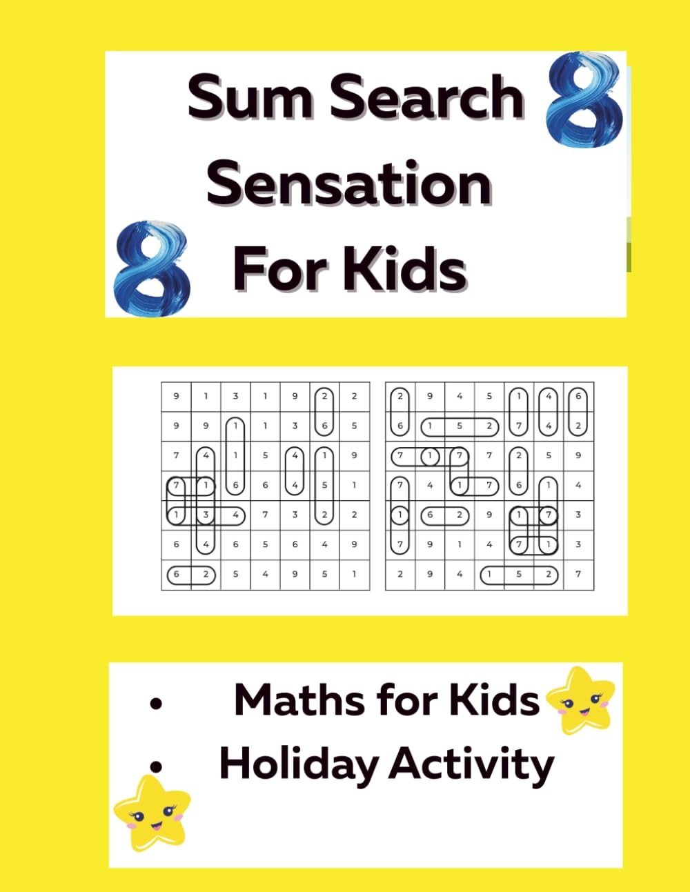 Sum Search Sensation for Kids: Sum Search Puzzle for Kids