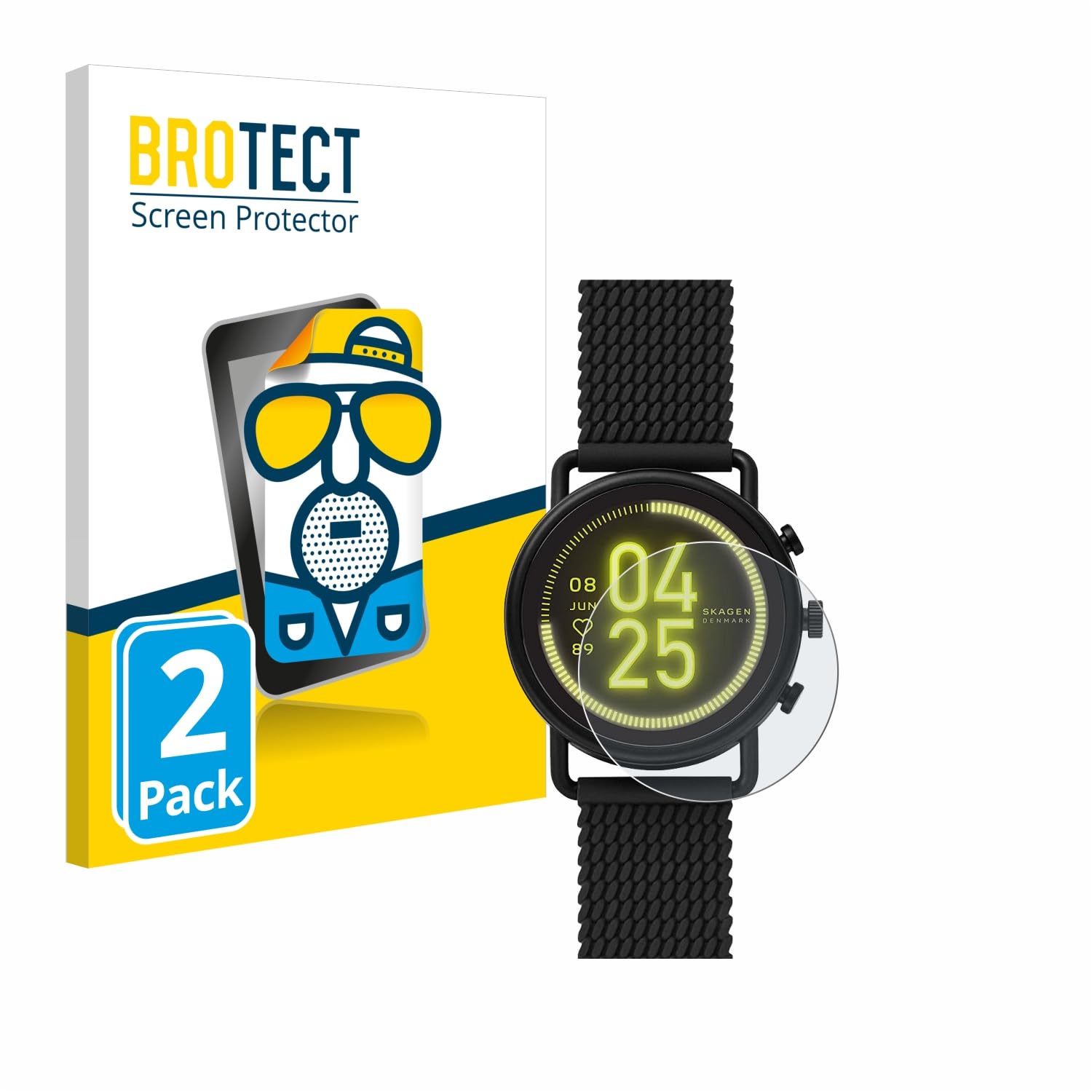 18x Proteggi Schermo per Skagen Smartwatch Falster 3 Pellicola Protezione