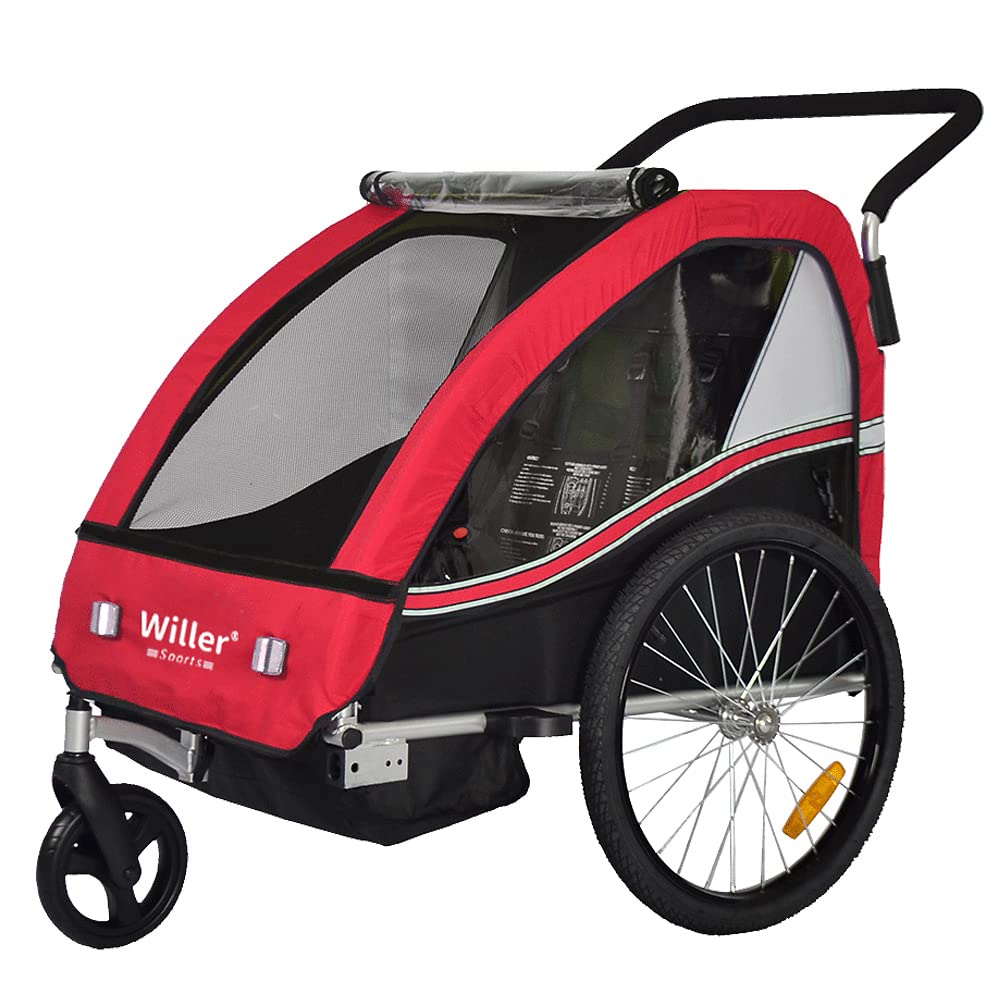 Amazon.co.jp: Willer ウィラー サイクルトレーラー 子供用 1人～2人