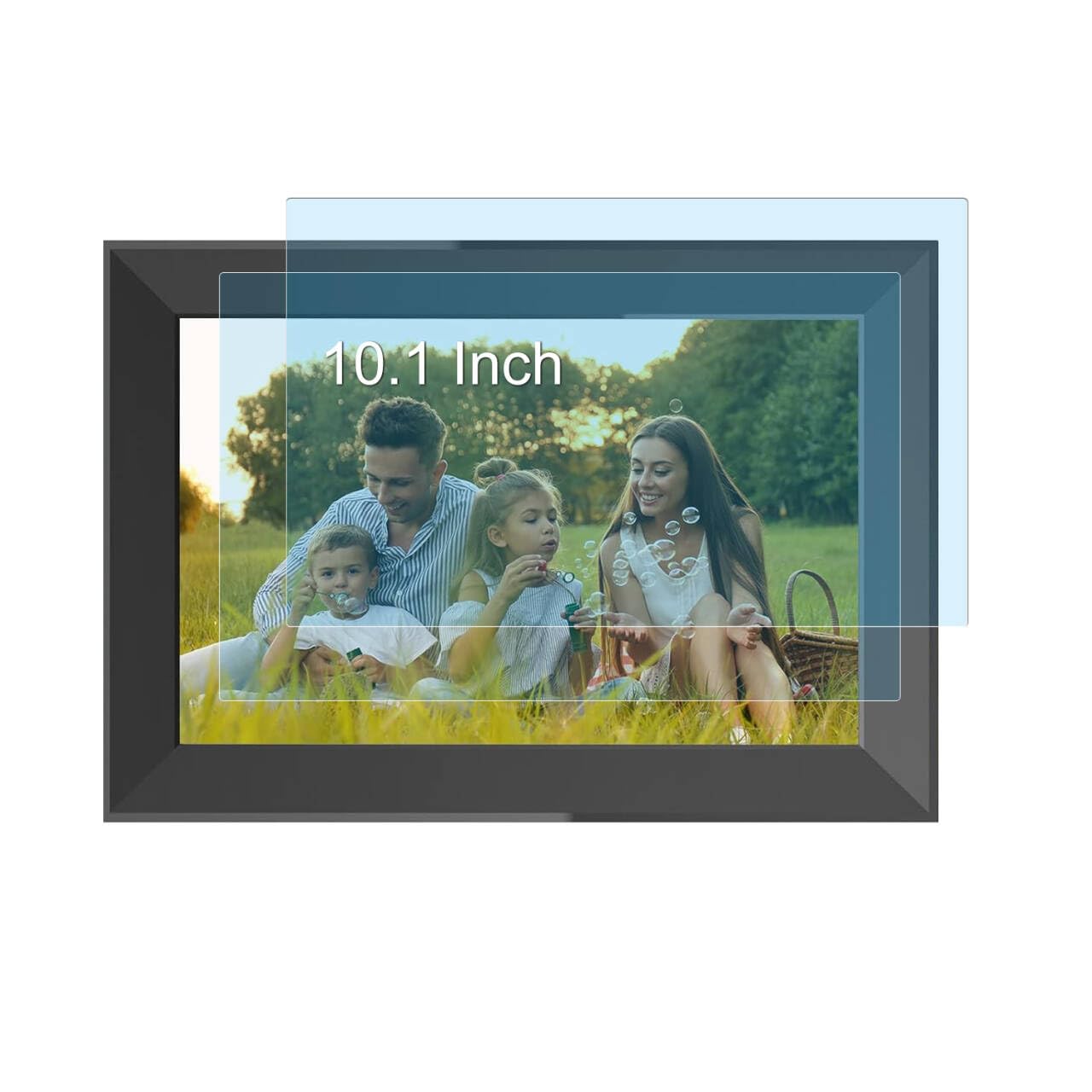 2 Pack 10.1" Digital Picture Frame/Digital Photo Frame Screen Protector for 10.1 inch Frameo/Aura/Skylight/Anna Bella Digital Picture Frame, Anti Blue Light Ultra HD ClearTouchscreen Compatible