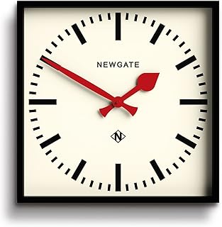 NEWGATE® Number Five Railway Wall Clock - Sq...,