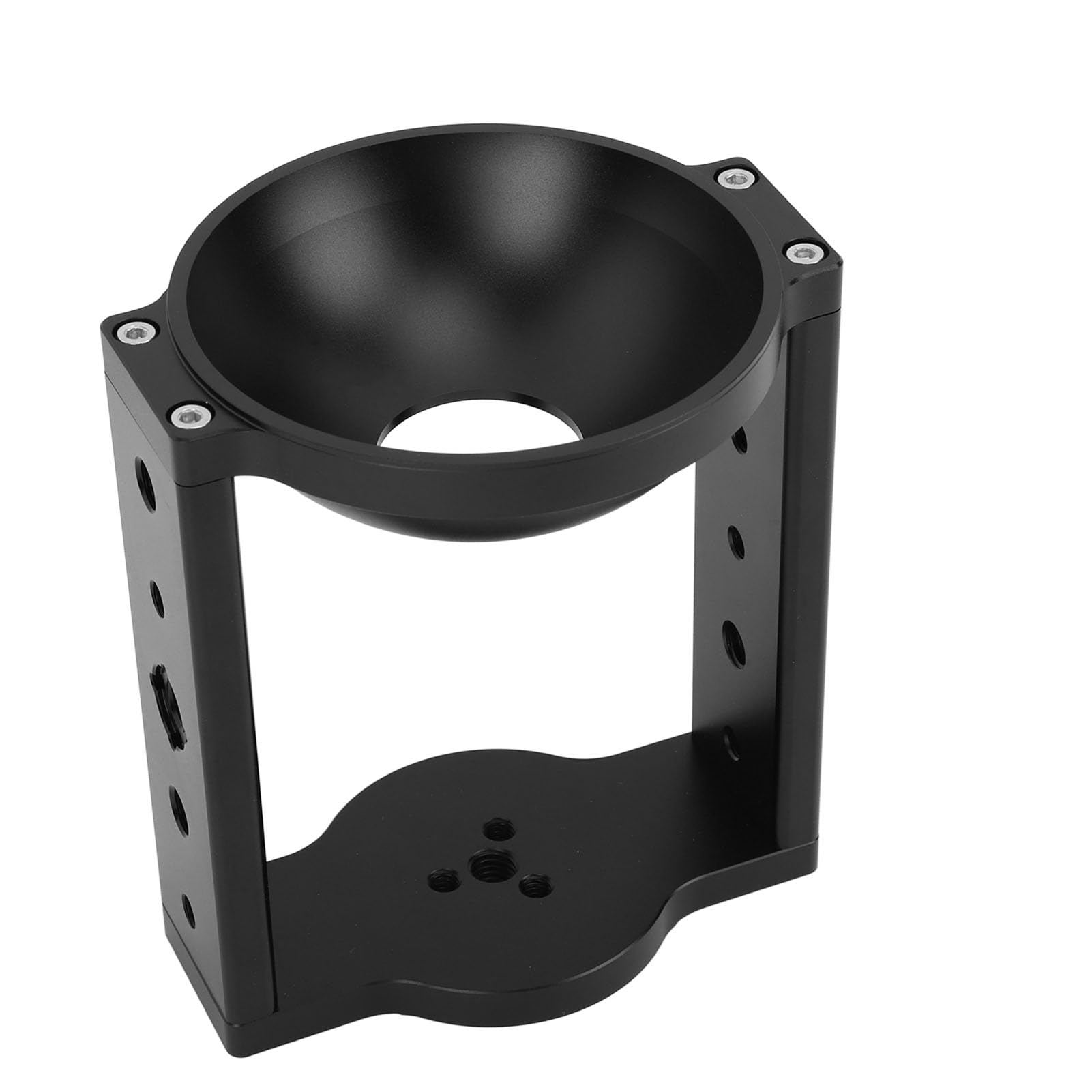 Generic Podstawka z głowicą Statywu 100 Mm z Wytrzymałym Stopem Aluminium do Podnoszenia Kamery o 5,3 Cala do Fotografowania i Filmowania 1 Jednostka