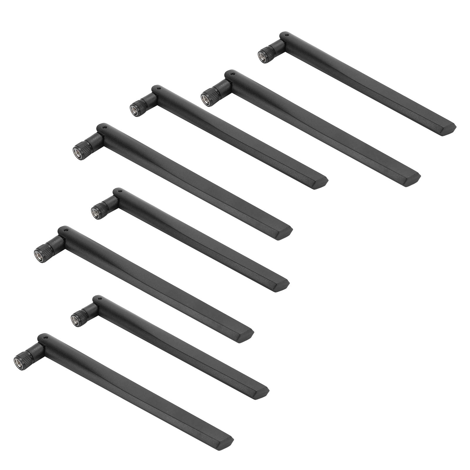 EBTOOLS 8Pcs AC Dual Band Antennas, 2.4G&5G 5dBi Computer Networking Antenna, RP SMA Interface, Used for LAN and Router Adapter