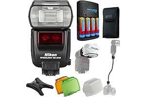 Nikon SB-5000 AF SPEEDLIGHT & PIXI ADVANCED ACCESSORY BUNDLE