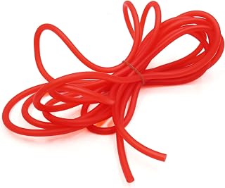 uxcell Red 5M Length 5mm Inner Dia Silicone Fuel Line Gas Hose Tube Pipe for Auto
