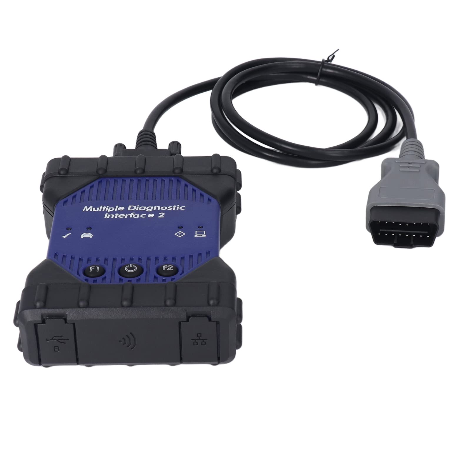 MDI2 Multiple Diagnoseschnittstelle, OBD2 Autokommunikationsschnittstelle Diagnose Scanner Tool DLC Kabel ABS