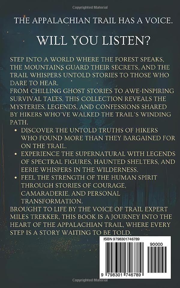 WHISPERS ALONG THE APPALACHIAN TRAIL. Secrets, Legends, and Confessions from the Appalachian Path: Campfire Stories of Survival, Mystery, and the ... (Miles Trekker's Appalachian Trail Guides) - Image 2