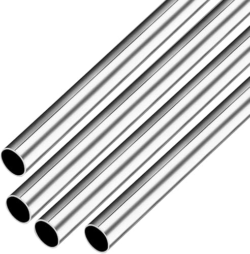 Miniatura 9 de Aopin 4 tubos de tubo capilar de acero inoxidable 304 de 0.157 in de diámetro exterior de 0.039 in de grosor de pared de 9.843 in de longitud, tubo