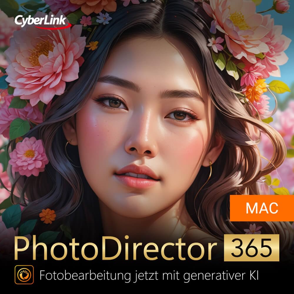 CyberLink PhotoDirector 365 - 12 Monate - MAC | Mac Aktivierungscode per Email