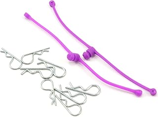 Dubro Products DUB2250 2250 Body Klip Retainers Purple (2)