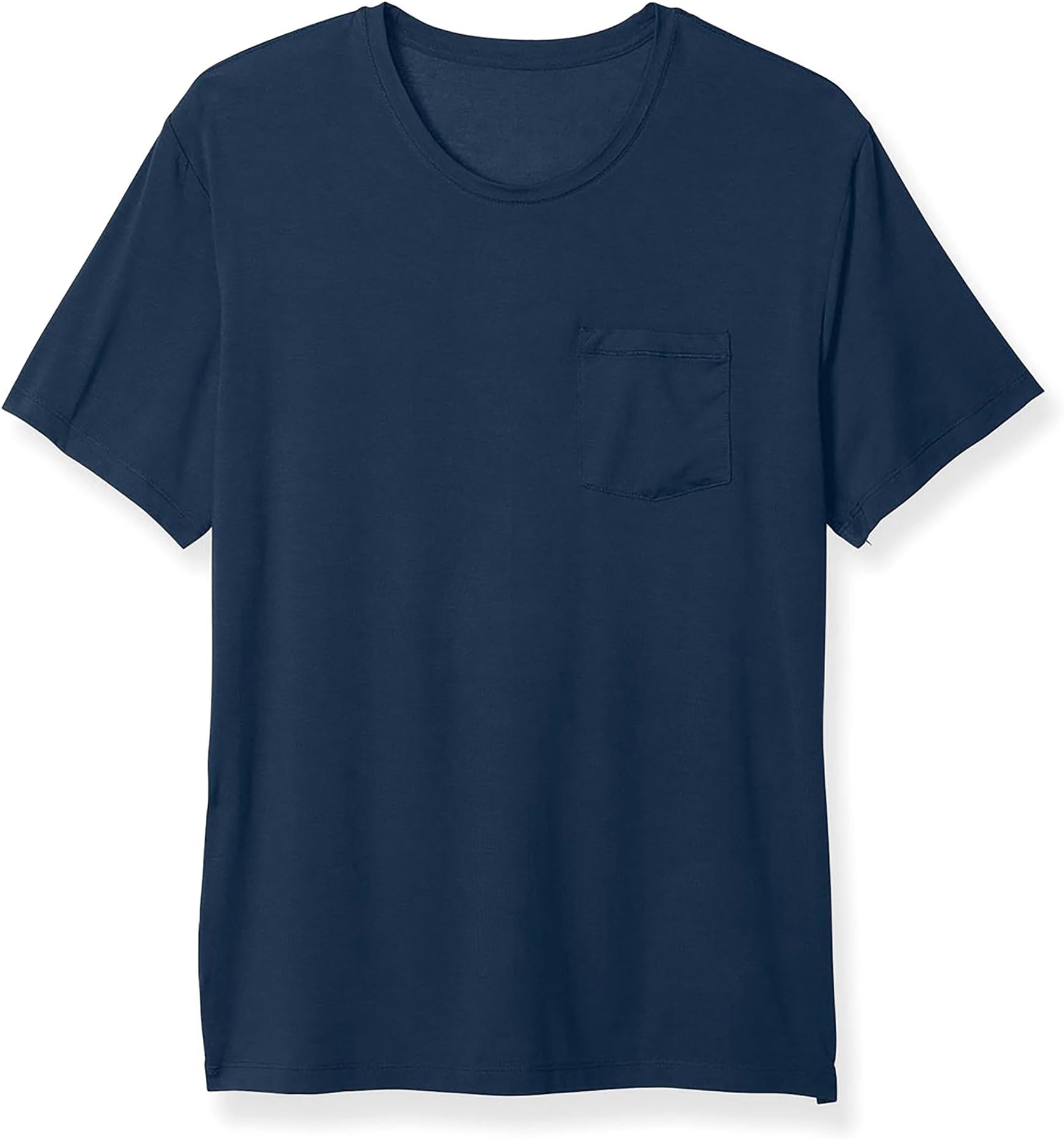 Men's, Pajama Crew Neck Pocket Tee, Second Skin Fabric, Slim Modern Fit T-Shirt