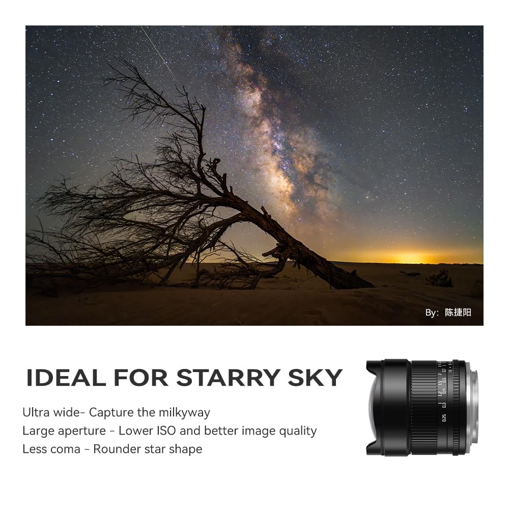 Amazon.co.jp: TTArtisan 10mm F2 超広角レンズ APS-C 105°画角 軽量