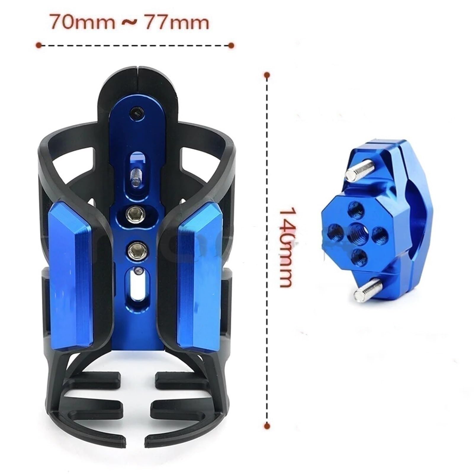 Porta Della Bottiglia D'acqua Per Biciclette, Supporto Per Tazza Di - Foto 7