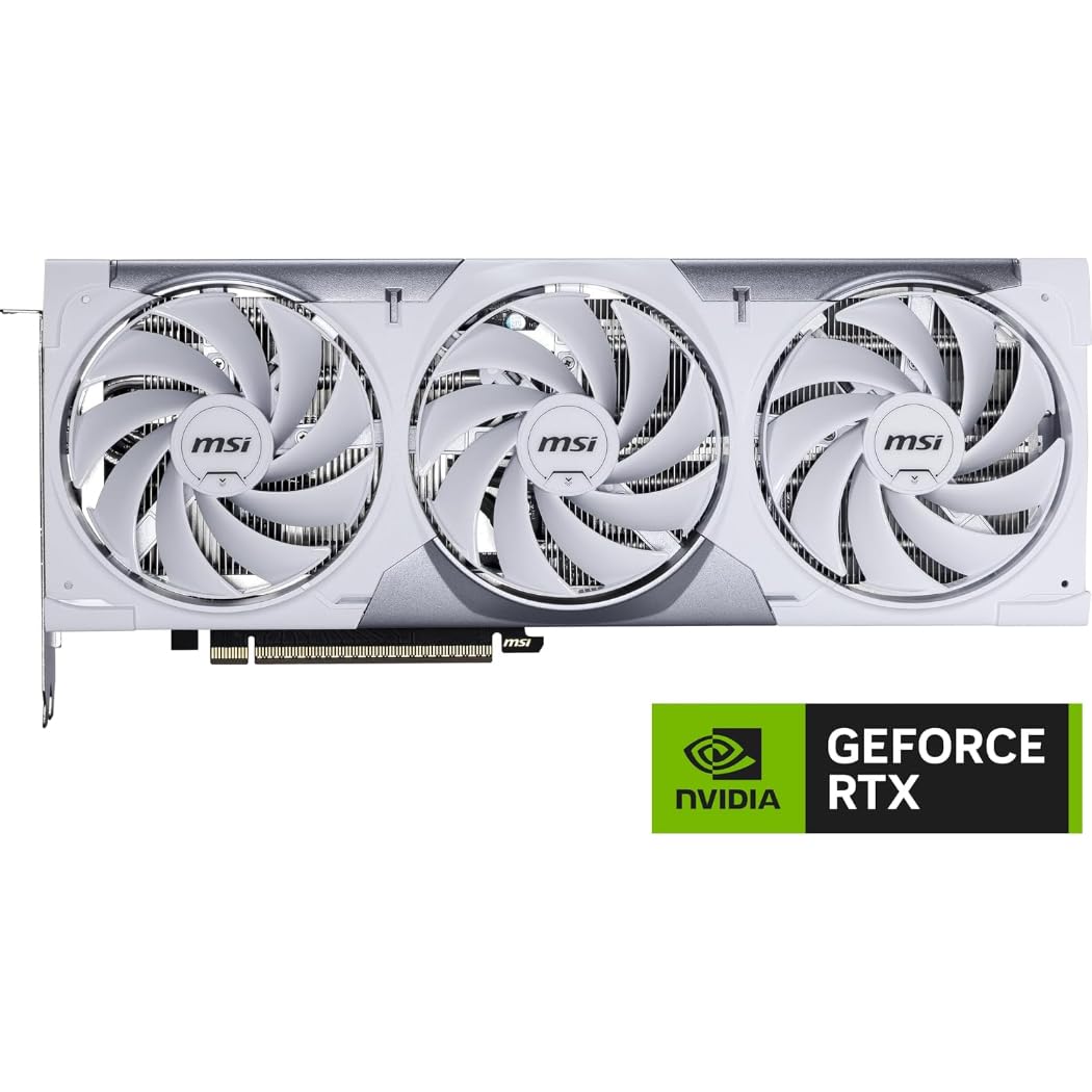 msi GeForce RTX 5070 Ti Ventus 3X PZ OC Triple Fan Scheda Grafica 16GB GDDR7, 1406 AI Tops, DLSS 4, Creazione di contenuti AI, Inferenza LLM Locale, PCIe 5.0, DP 2.1b x3, HDMI 2.1b, con supporto GPU