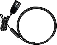 Vista 7 de Giraffe Tools Cable calefactor de 50 pies para tubería con GFCI resistente, autorregulable, protección contra congelación para techo, tubos de agua