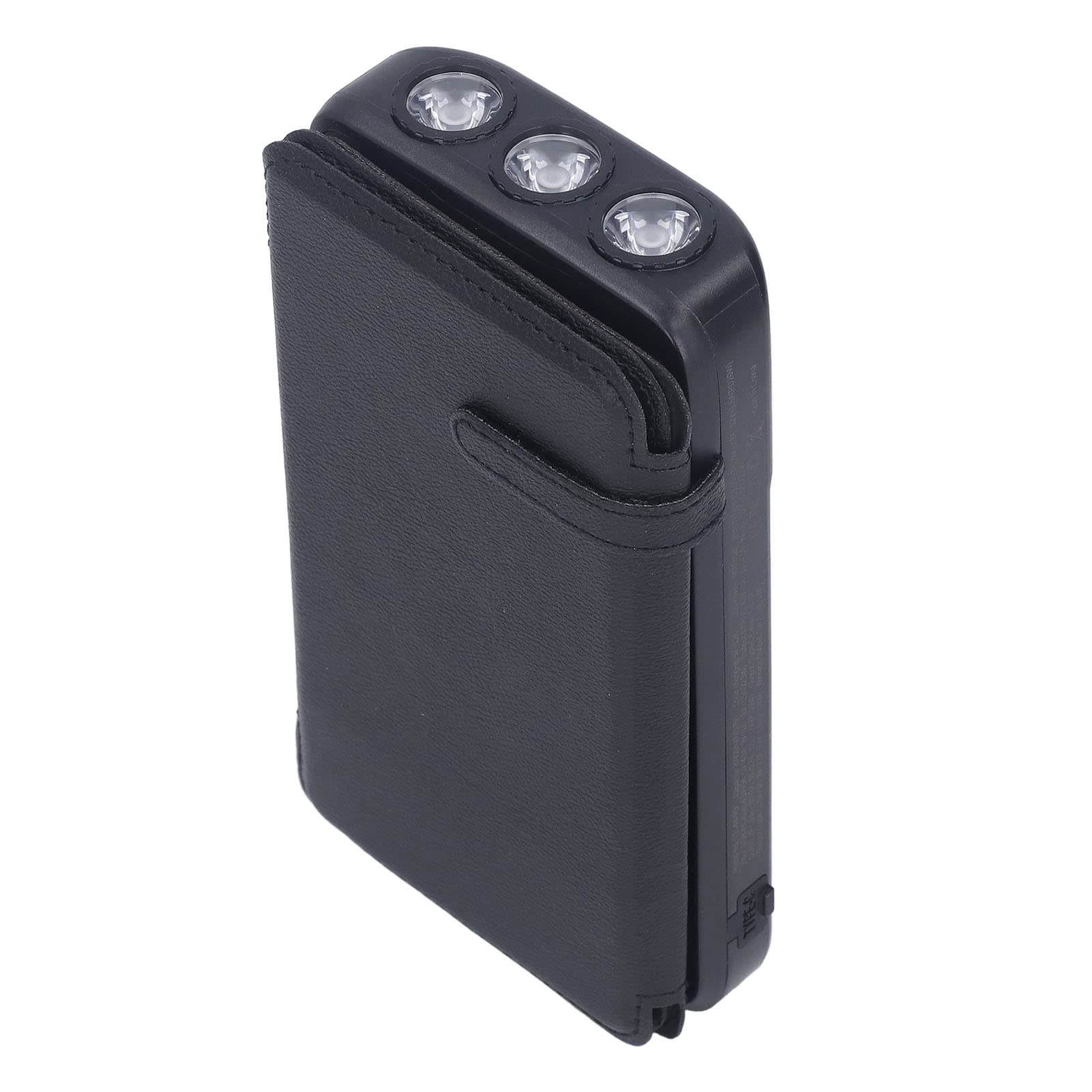 Solar Power Bank Nero 20000mAh PD 20W Caricatore a pannello solare a ricarica rapida con lampada per esterni